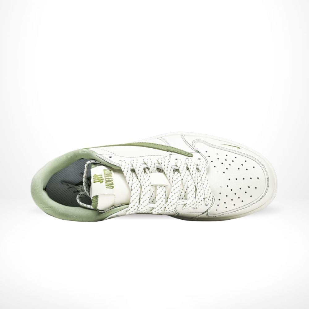 Air Jordan 1 Low x Travis Scott x Undefeated White Green