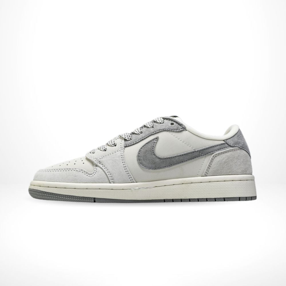 Air Jordan 1 Low x Travis Scott Light Gray Custom