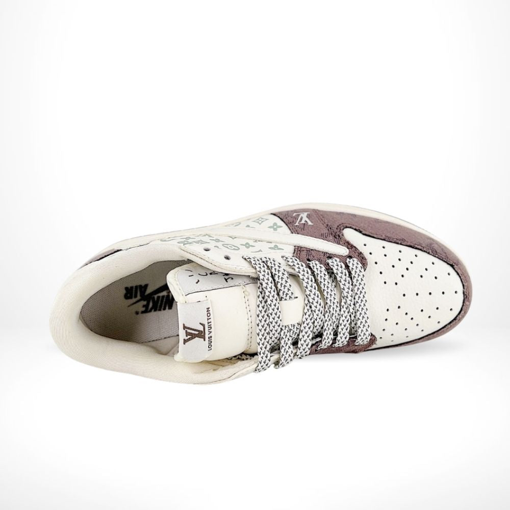 Air Jordan 1 Low x Travis Scott x Louis Vuitton White Grey